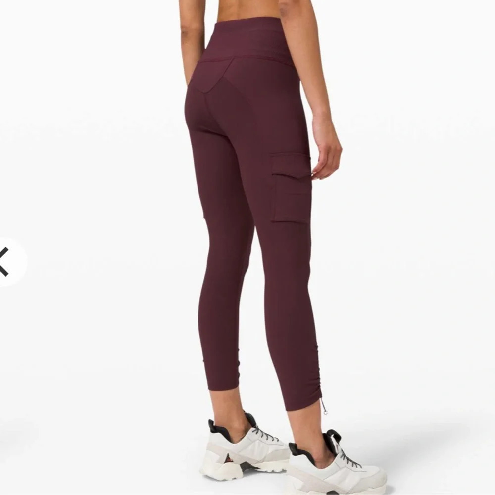 Lululemon trailer trekker high rise “25